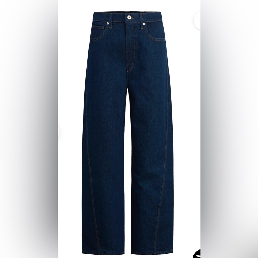 Joe's The Ryan Spectacular Indigo Wide-Leg High-Rise Jeans Size 24 NWOT - Picture 5 of 12